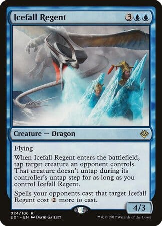 Icefall Regent [Archenemy: Nicol Bolas] MTG Single Magic: The Gathering  | Multizone: Comics And Games