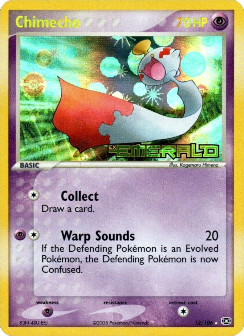 Chimecho (12/106) (Stamped) [EX: Emerald] Pokemon Single Pokémon  | Multizone: Comics And Games