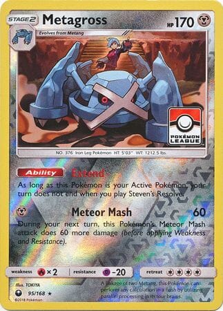 Metagross (95/168) (League Promo) [Sun & Moon: Celestial Storm] Pokemon Single Pokémon  | Multizone: Comics And Games