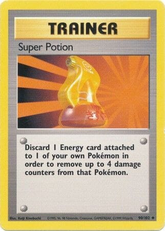 Super Potion (90/102) [Base Set Unlimited] Pokemon Single Pokémon  | Multizone: Comics And Games