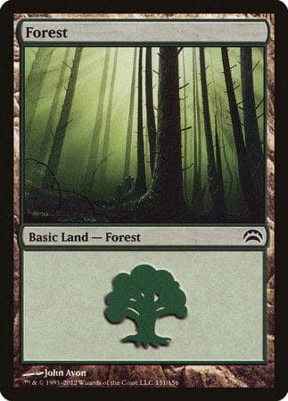 Forest (151) [Planechase 2012] MTG Single Magic: The Gathering  | Multizone: Comics And Games