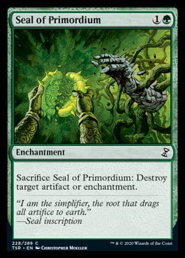 Seal of Primordium [Time Spiral Remastered] MTG Single Magic: The Gathering  | Multizone: Comics And Games