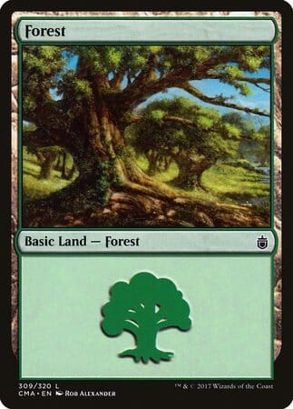 Forest (309) [Commander Anthology] MTG Single Magic: The Gathering  | Multizone: Comics And Games
