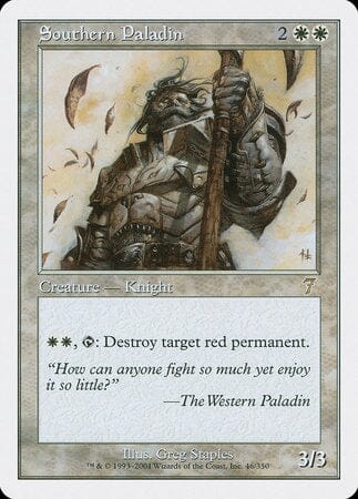 Southern Paladin [Seventh Edition] MTG Single Magic: The Gathering  | Multizone: Comics And Games