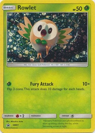 Rowlet (SM01) (General Mills Promo) [Sun & Moon: Black Star Promos] Pokemon Single Pokémon  | Multizone: Comics And Games