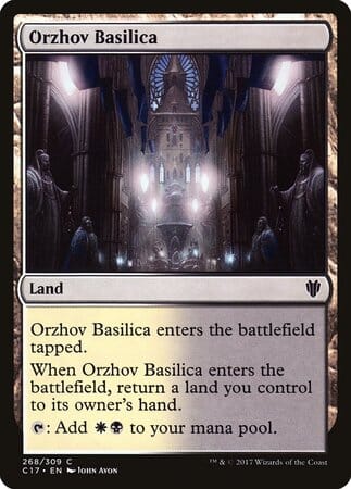 Orzhov Basilica [Commander 2017] MTG Single Magic: The Gathering  | Multizone: Comics And Games