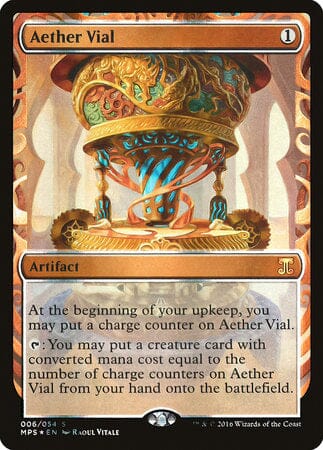 Aether Vial [Kaladesh Inventions] MTG Single Magic: The Gathering  | Multizone: Comics And Games