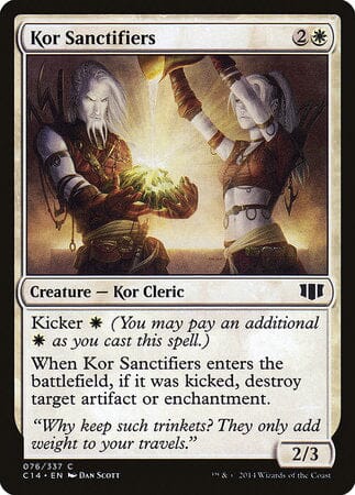 Kor Sanctifiers [Commander 2014] MTG Single Magic: The Gathering  | Multizone: Comics And Games