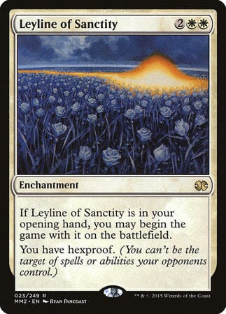 Leyline of Sanctity [Modern Masters 2015] MTG Single Magic: The Gathering  | Multizone: Comics And Games