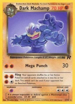 Dark Machamp (27/82) [Team Rocket Unlimited] Pokemon Single Pokémon  | Multizone: Comics And Games