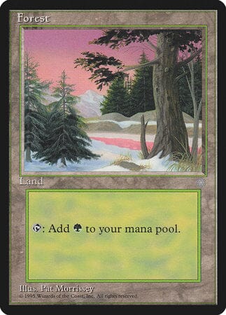 Forest (329) [Ice Age] MTG Single Magic: The Gathering  | Multizone: Comics And Games