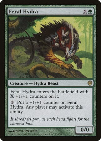 Feral Hydra [Archenemy] MTG Single Magic: The Gathering  | Multizone: Comics And Games