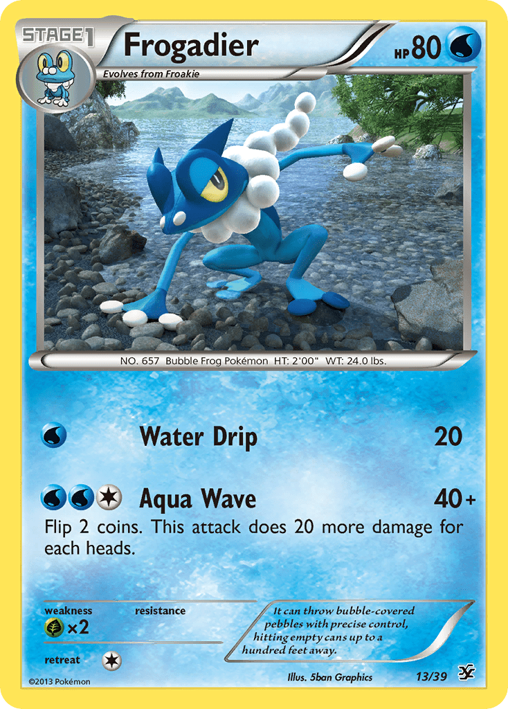 Frogadier (13/39) [XY: Kalos Starter Set] Pokemon Single Pokémon  | Multizone: Comics And Games