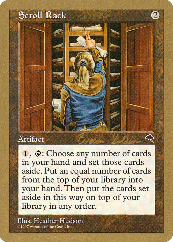 Scroll Rack (Brian Selden) [World Championship Decks 1998] MTG Single Magic: The Gathering  | Multizone: Comics And Games