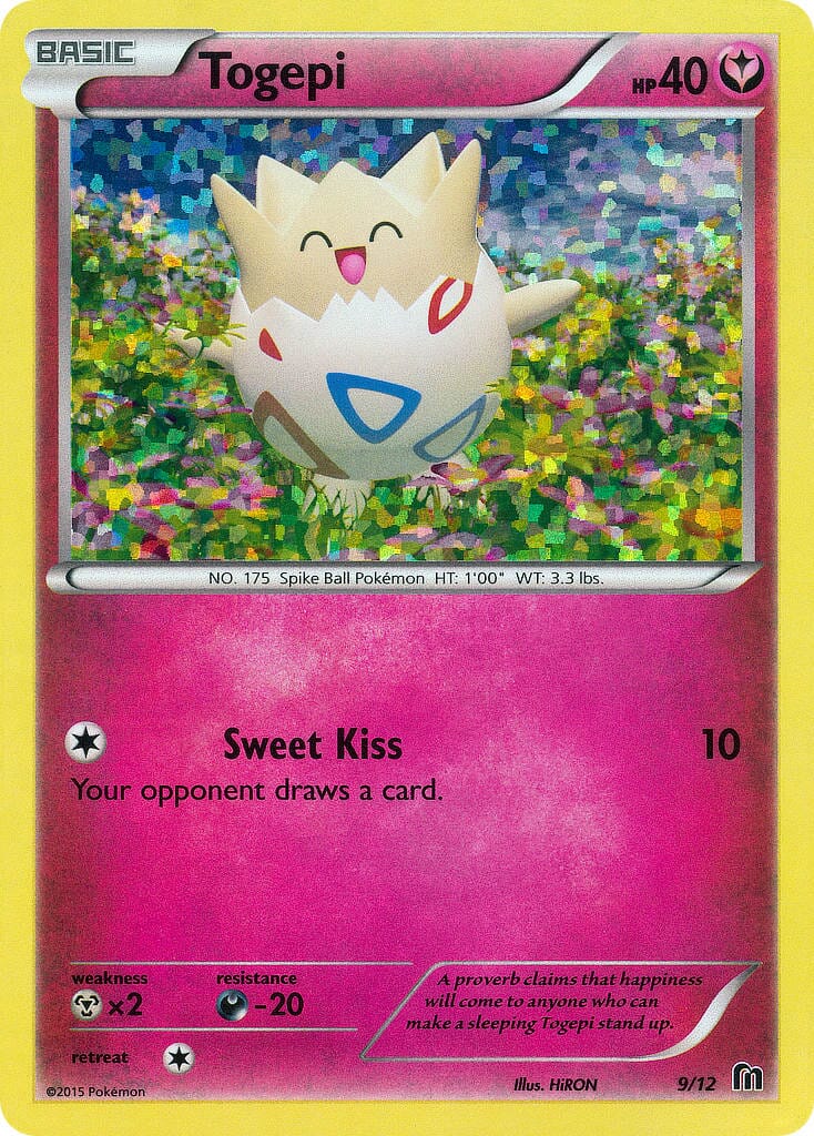 Togepi (9/12) [McDonald's Promos: 2016 Collection] Pokemon Single Pokémon  | Multizone: Comics And Games
