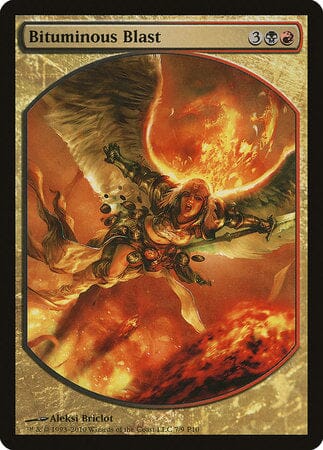 Bituminous Blast [Magic Player Rewards 2010] MTG Single Magic: The Gathering  | Multizone: Comics And Games