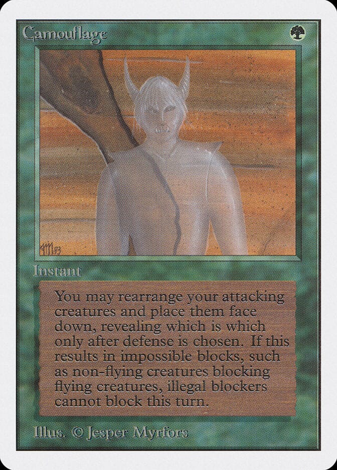 Camouflage [Unlimited Edition] MTG Single Magic: The Gathering  | Multizone: Comics And Games