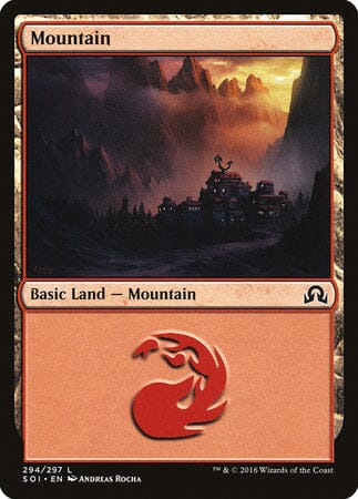 Mountain (294) [Shadows over Innistrad] MTG Single Magic: The Gathering  | Multizone: Comics And Games
