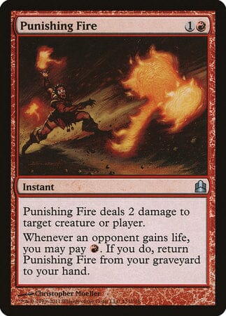 Punishing Fire [Commander 2011] MTG Single Magic: The Gathering  | Multizone: Comics And Games