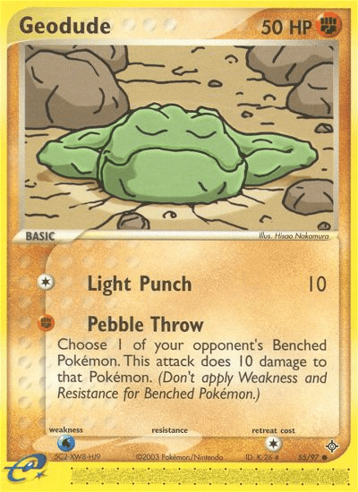 Geodude (55/97) [EX: Dragon] Pokemon Single Pokémon  | Multizone: Comics And Games