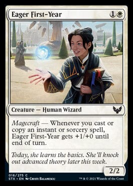 Eager First-Year [Strixhaven: School of Mages] MTG Single Magic: The Gathering  | Multizone: Comics And Games