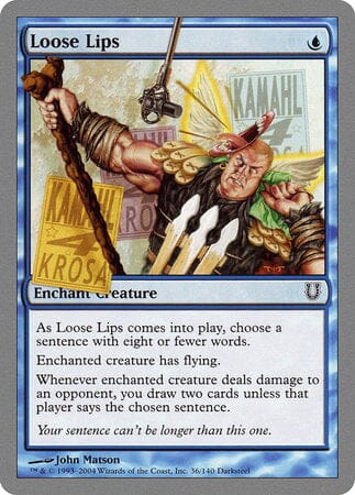 Loose Lips [Unhinged] MTG Single Magic: The Gathering  | Multizone: Comics And Games