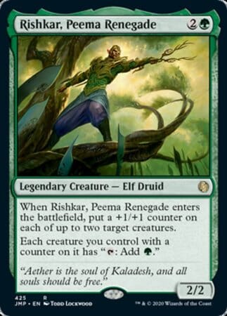 Rishkar, Peema Renegade [Jumpstart] MTG Single Magic: The Gathering  | Multizone: Comics And Games