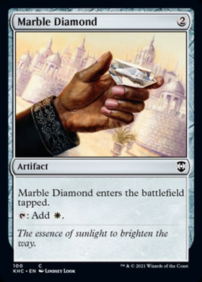 Marble Diamond [Kaldheim Commander] MTG Single Magic: The Gathering  | Multizone: Comics And Games