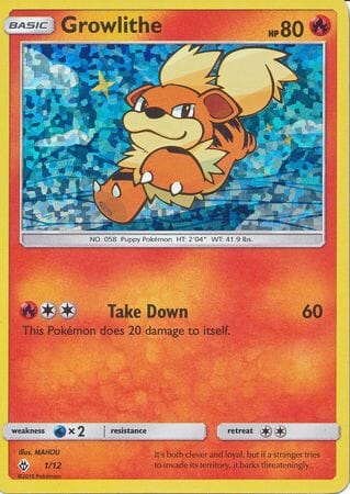 Growlithe (1/12) [McDonald's Promos: 2018 Collection] Pokemon Single Pokémon  | Multizone: Comics And Games