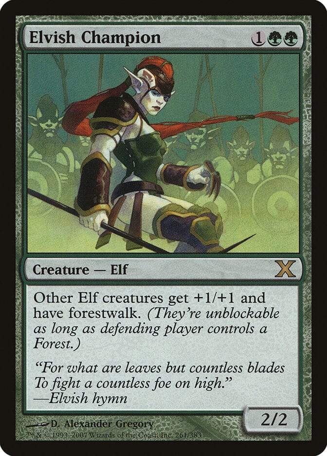 Elvish Champion [Tenth Edition] MTG Single Magic: The Gathering  | Multizone: Comics And Games