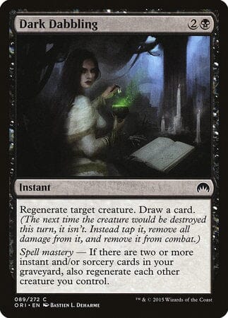 Dark Dabbling [Magic Origins] MTG Single Magic: The Gathering  | Multizone: Comics And Games