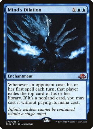 Mind's Dilation [Eldritch Moon] MTG Single Magic: The Gathering  | Multizone: Comics And Games