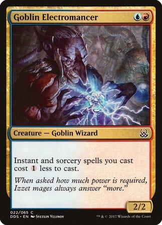 Goblin Electromancer [Duel Decks: Mind vs. Might] MTG Single Magic: The Gathering  | Multizone: Comics And Games