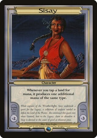 Sisay (Oversize) [Vanguard Series] MTG Single Magic: The Gathering  | Multizone: Comics And Games