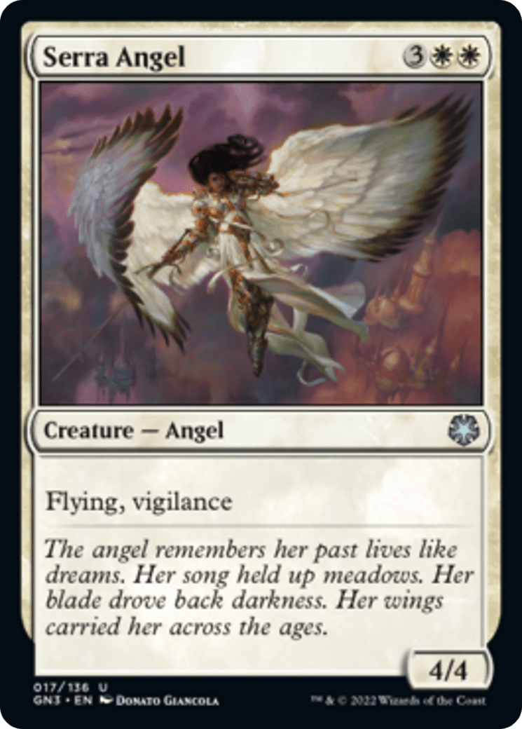Serra Angel [Game Night: Free-for-All] MTG Single Magic: The Gathering  | Multizone: Comics And Games