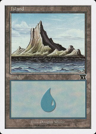 Island (335) [Classic Sixth Edition] MTG Single Magic: The Gathering  | Multizone: Comics And Games