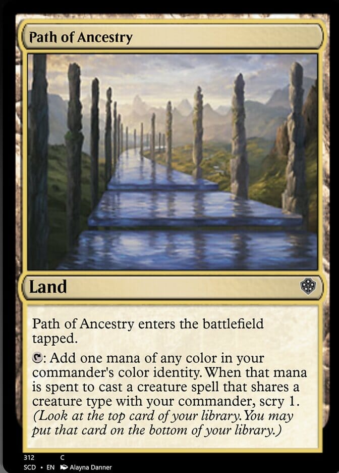 Path of Ancestry [Starter Commander Decks] MTG Single Magic: The Gathering  | Multizone: Comics And Games