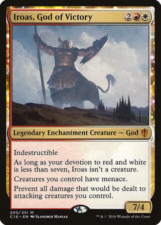 Iroas, God of Victory [Commander 2016] MTG Single Magic: The Gathering  | Multizone: Comics And Games
