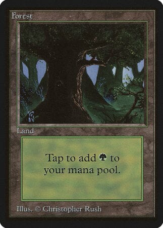 Forest (C) [Limited Edition Beta] MTG Single Magic: The Gathering  | Multizone: Comics And Games