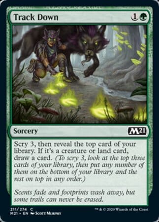 Track Down [Core Set 2021] MTG Single Magic: The Gathering  | Multizone: Comics And Games