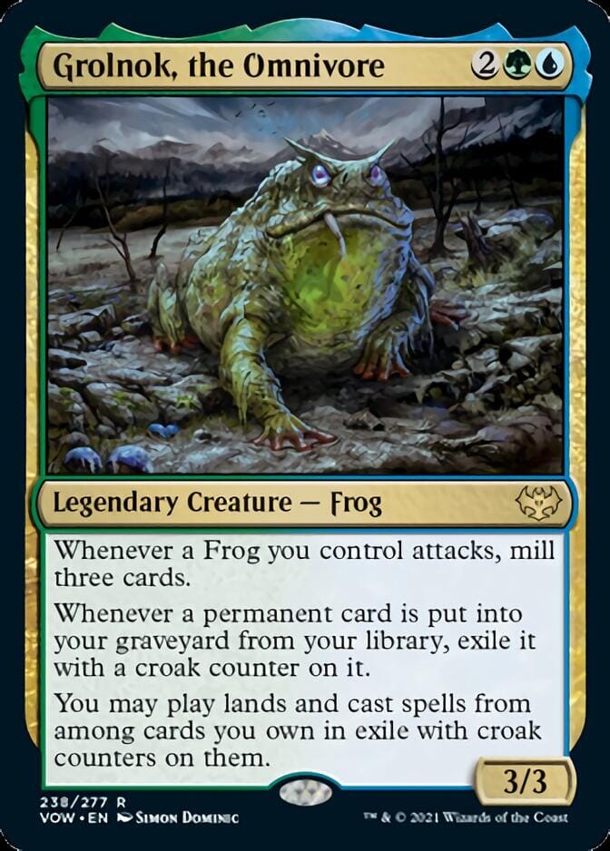 Grolnok, the Omnivore [Innistrad: Crimson Vow] MTG Single Magic: The Gathering  | Multizone: Comics And Games