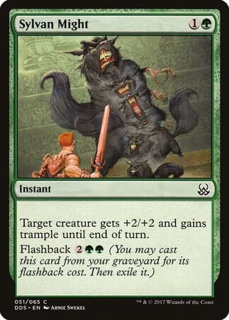 Sylvan Might [Duel Decks: Mind vs. Might] MTG Single Magic: The Gathering  | Multizone: Comics And Games