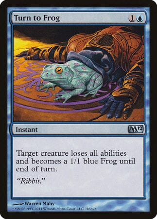 Turn to Frog [Magic 2012] MTG Single Magic: The Gathering  | Multizone: Comics And Games