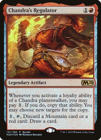 Chandra's Regulator (M20 Bundle) [Core Set 2020 Promos] MTG Single Magic: The Gathering  | Multizone: Comics And Games