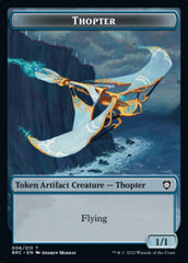 Copy // Thopter (006) Double-Sided Token [The Brothers' War Commander Tokens] MTG Single Magic: The Gathering  | Multizone: Comics And Games