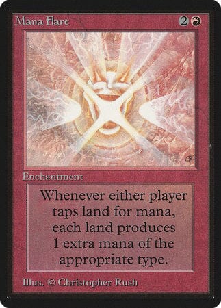 Mana Flare [Limited Edition Beta] MTG Single Magic: The Gathering  | Multizone: Comics And Games