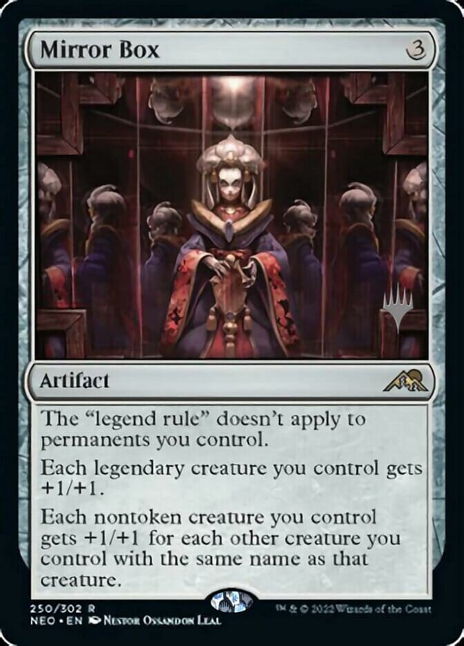 Mirror Box (Promo Pack) [Kamigawa: Neon Dynasty Promos] MTG Single Magic: The Gathering  | Multizone: Comics And Games