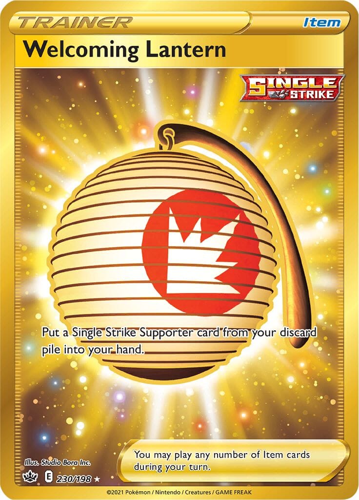 Welcoming Lantern (230/198) [Sword & Shield: Chilling Reign] Pokemon Single Pokémon  | Multizone: Comics And Games