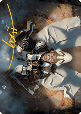Jerren, Corrupted Bishop Art Card (Gold-Stamped Signature) [Innistrad: Midnight Hunt Art Series] MTG Single Magic: The Gathering  | Multizone: Comics And Games
