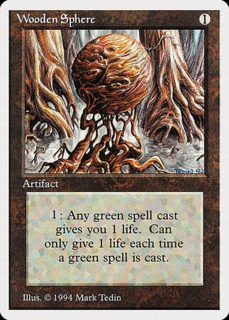 Wooden Sphere [Summer Magic / Edgar] MTG Single Magic: The Gathering  | Multizone: Comics And Games